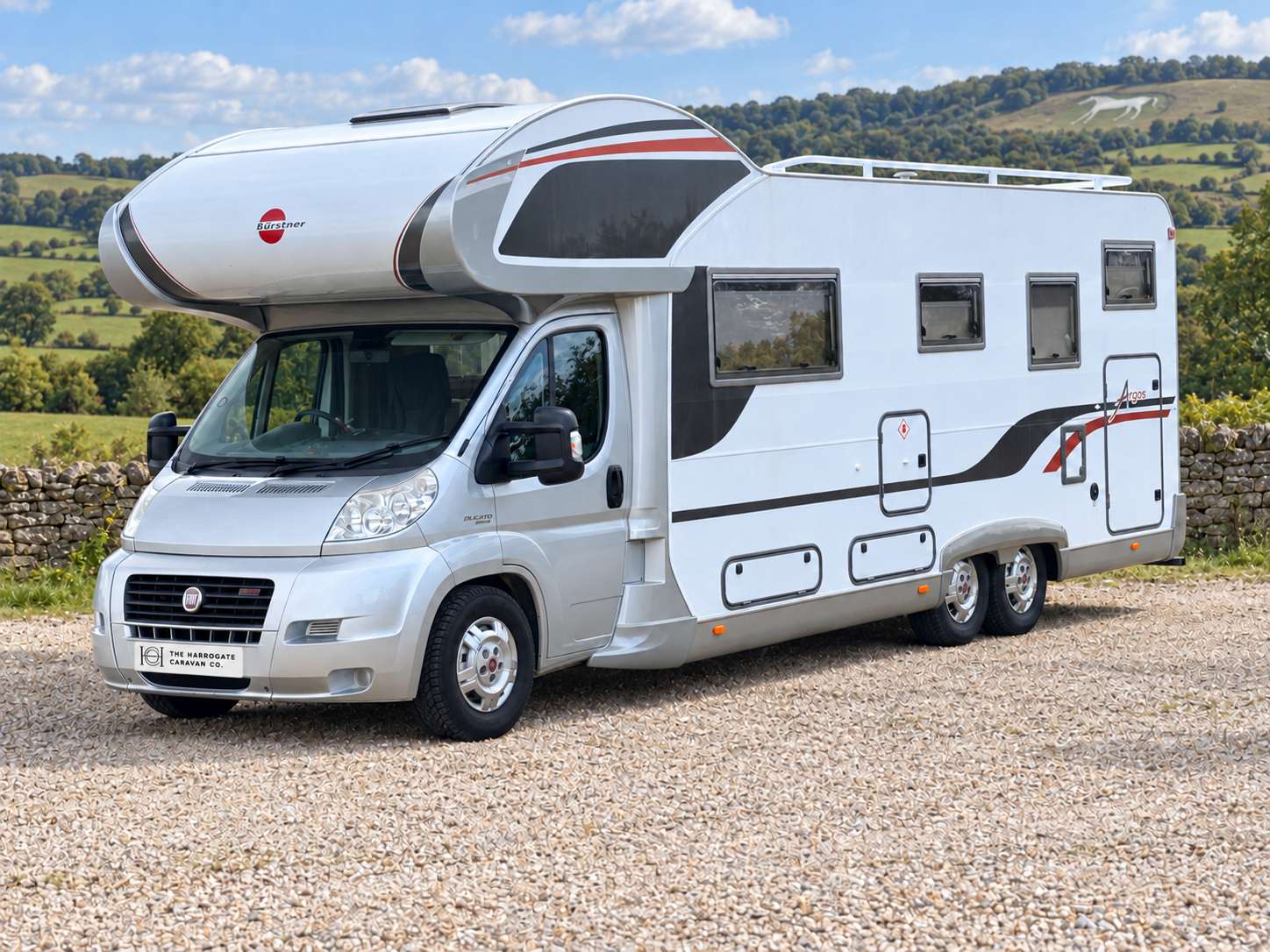 2007 Bürstner Argos 747-2 7-berth motorhome for sale, front exterior